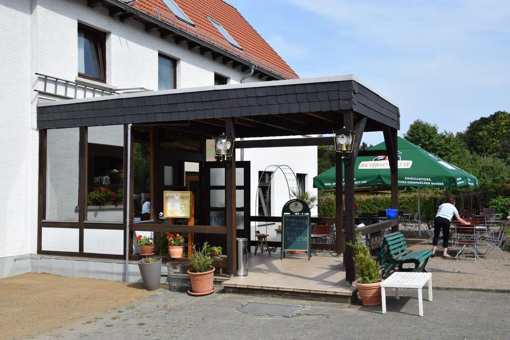 Gasthof Bergfriede Lindenfels Exteriör bild