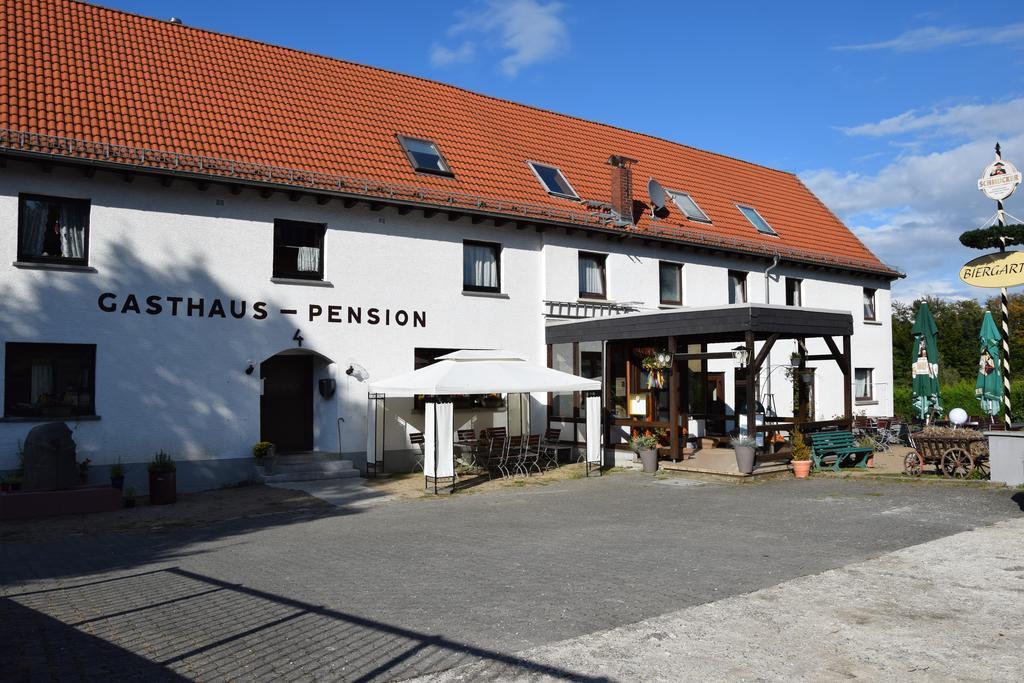 Gasthof Bergfriede Lindenfels Exteriör bild